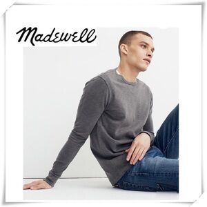 NWT Madewell Garment Dyed Allday Crewneck Shirt